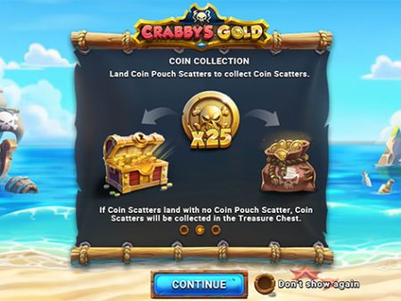 Cùng tìm hiểu tính năng và nhiệm vụ tại Crabby’s Gold slot
